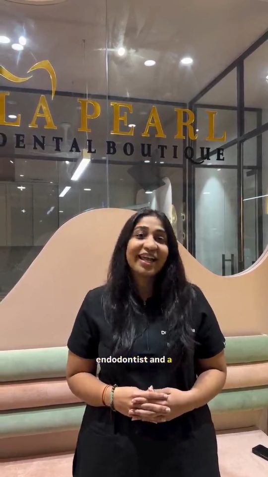 Dr. Shriya Verma speaking about La Pearl Dental Boutique in Sector 15, CBD Belapur